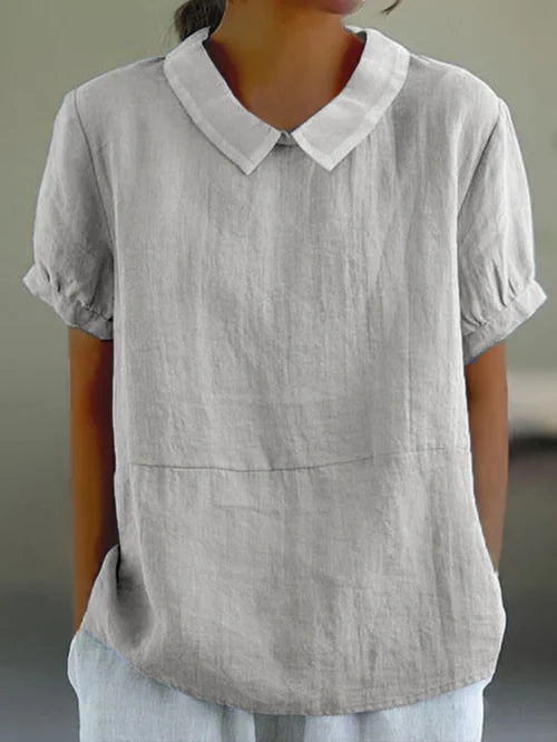 Vrouwen Blouse Elegante Katoen