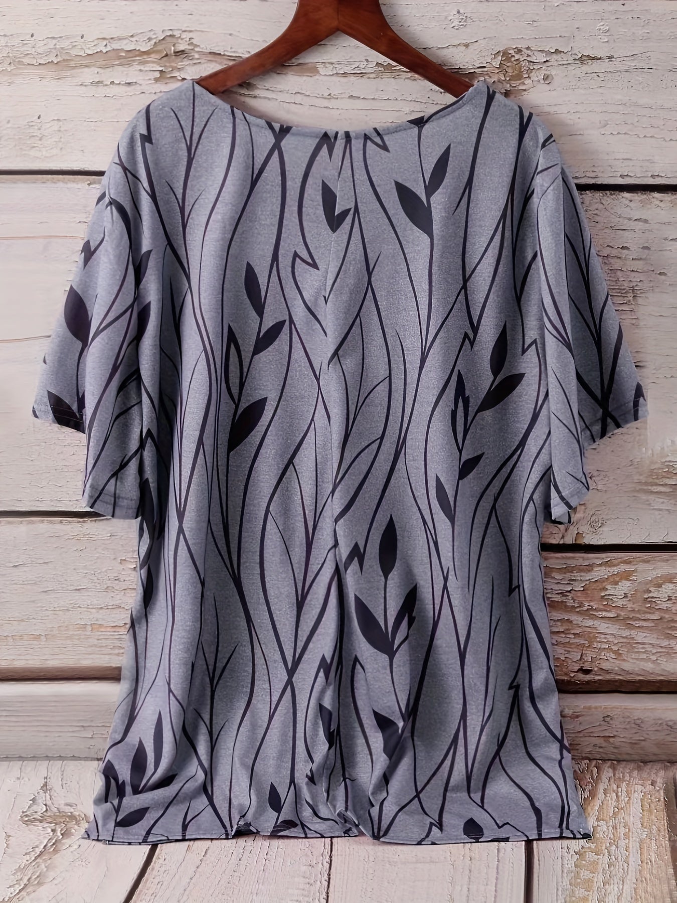 Zomer Shirt Bloeipatronen Floris Stijl