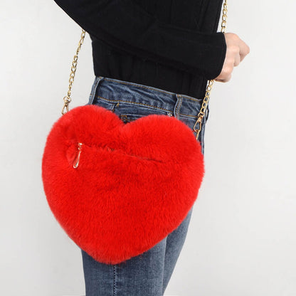 Dames Schoudertas Hartvormig met Ketting Modieus - StudioMarella