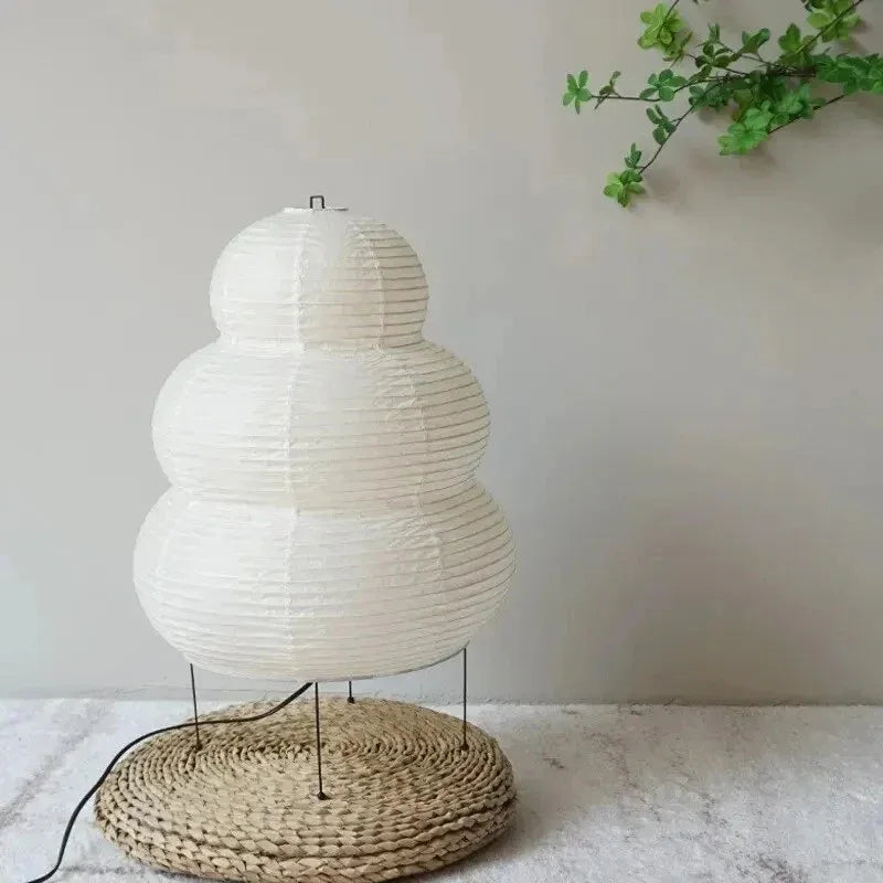 Vloerlamp Rijstpapier Japans Design Wit 40cm Sfeerverlichting Woonkamer Slaapkamer
