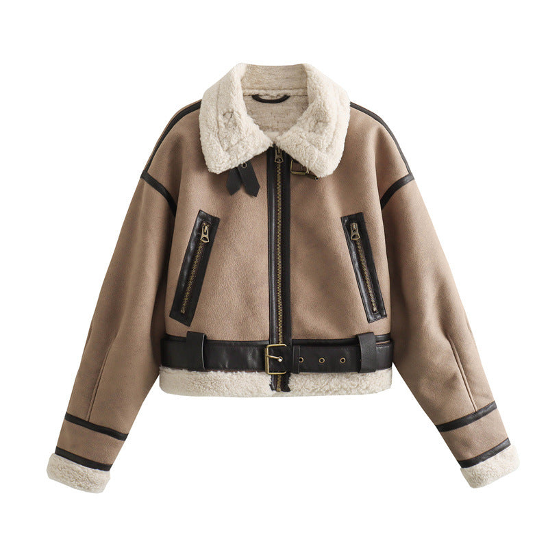 Dames Teddyjas Warme Pilotjas met Voering