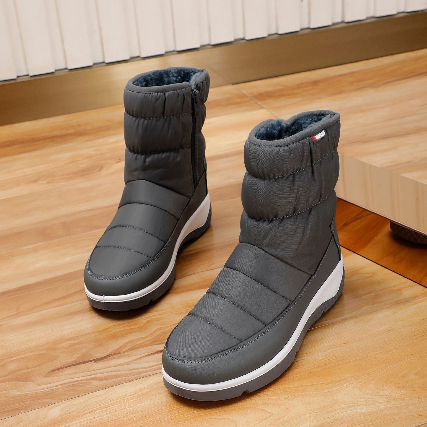 Dames Winterboots Warm Waterdicht Gevoerd Sneeuwlaarzen
