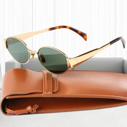 Dames Zonnebril Ovaal Stijlvol Design