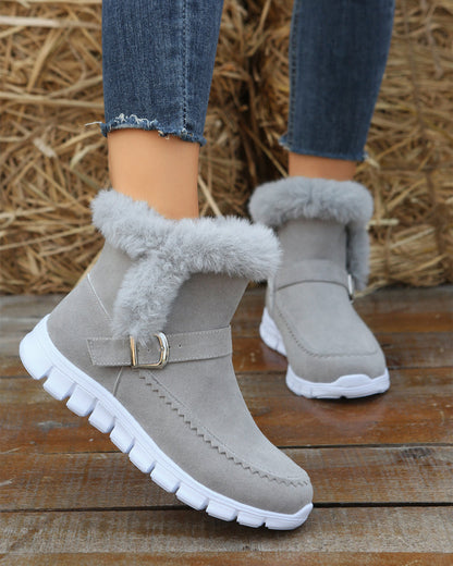 Waterdichte Snowboots voor Dames en Heren Warm en Stevig - StudioMarella