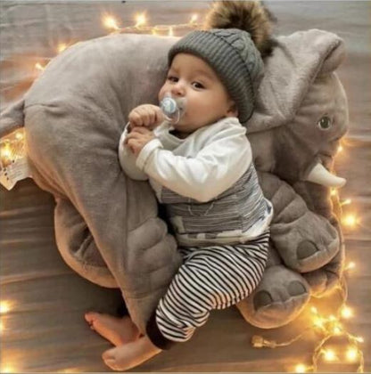 Zacht Pluche Olifant Babykussen 40cm of 60cm Knuffel voor Rust en Slaap