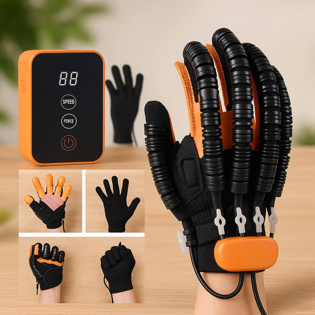 Automatische Handtrainer Handschoenen voor Revalidatie en Vingerkracht – Verstelbaar Revalidatiesysteem voor Thuis