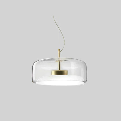 Glazen Hanglamp met LED Verlichting Modern Design Woonkamer Slaapkamer