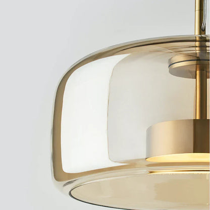 Glazen Hanglamp met LED Verlichting Modern Design Woonkamer Slaapkamer