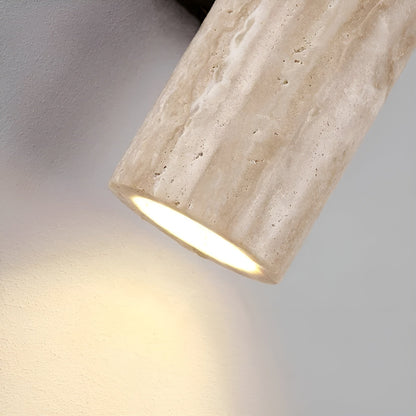 Wandlamp van Travertin – Stijlvolle LED Wandverlichting met Natuurlijk Design