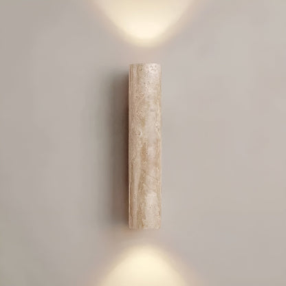 Wandlamp van Travertin – Stijlvolle LED Wandverlichting met Natuurlijk Design
