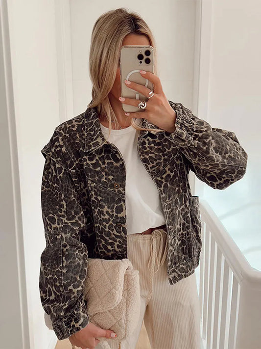 Vest met Luipaardprint voor Vrouw Casual Kleding - StudioMarella