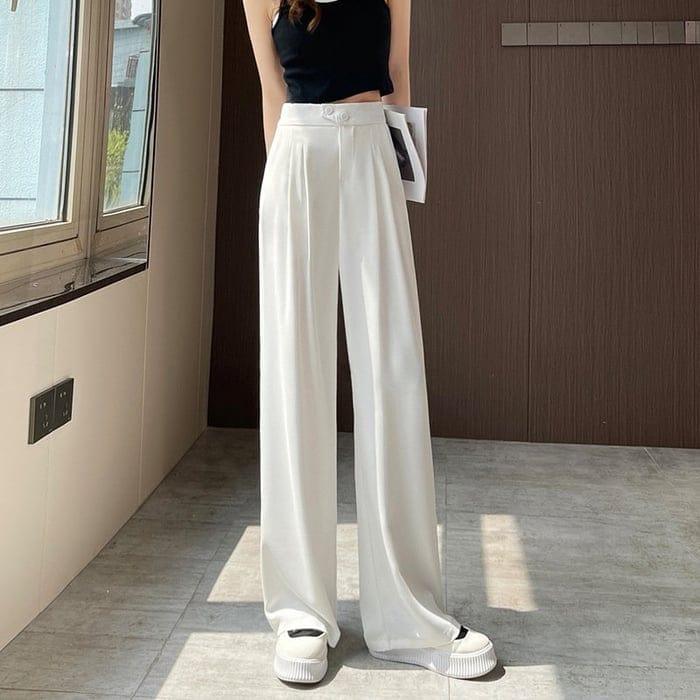 Brede Vrouwenpantalon Stijlvol Comfortabel - StudioMarella