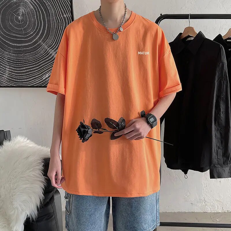 Mannen T-shirt Katoen Casual Zomer - StudioMarella