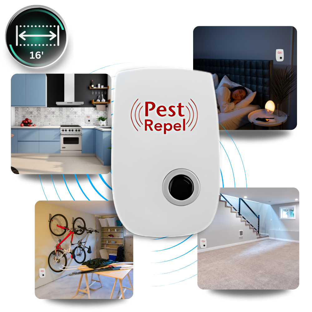 Elektronische Ongediertebestrijder Ultrasoon Afweerapparaat Voor Muizen Insecten Veilig Huisdiervriendelijk Energiezuinig