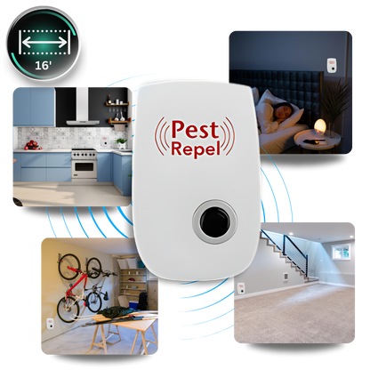 Elektronische Ongediertebestrijder Ultrasoon Afweerapparaat Voor Muizen Insecten Veilig Huisdiervriendelijk Energiezuinig