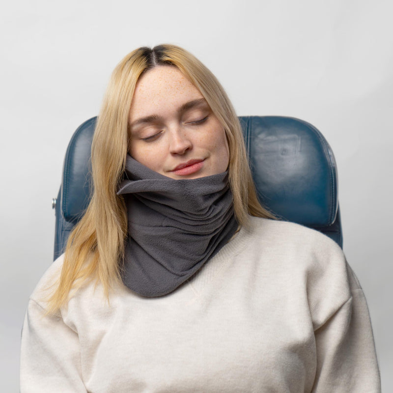 Ergonomisch Nekkussen voor Optimaal Comfort tijdens het Reizen – Geheugenschuim en Ademende Hoes – Verstelbare Pasvorm