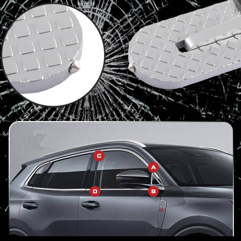 Universele Daktrede voor Auto - Veilige Toegang tot Autodak met Antislip Oppervlak & 140kg Draagkracht