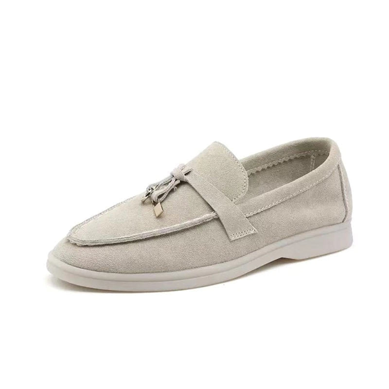 Vrouwenschoenen Loafer Leer met Slotjes - StudioMarella
