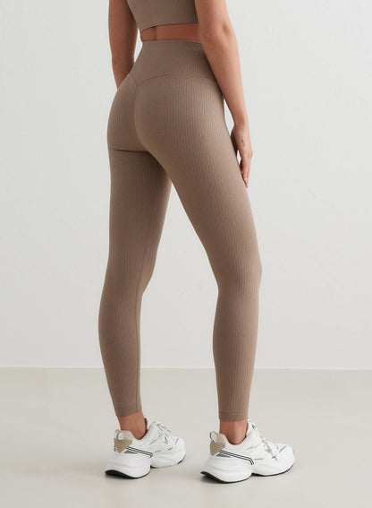 Zachte Yoga Legging Geribbeld Comfortabel voor Vrouwen - StudioMarella