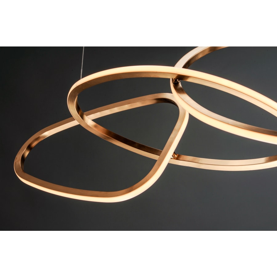 Abstracte LED Kroonluchter 140 cm Modern Design Eetkamer Verlichting