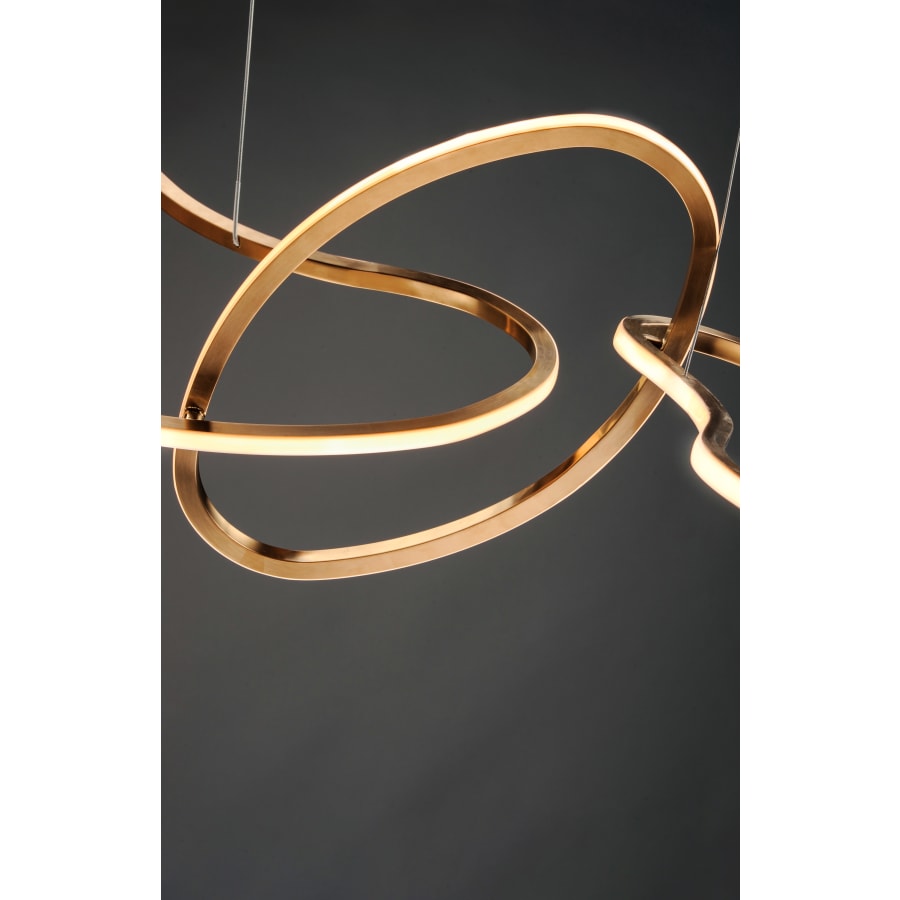 Abstracte LED Kroonluchter 140 cm Modern Design Eetkamer Verlichting