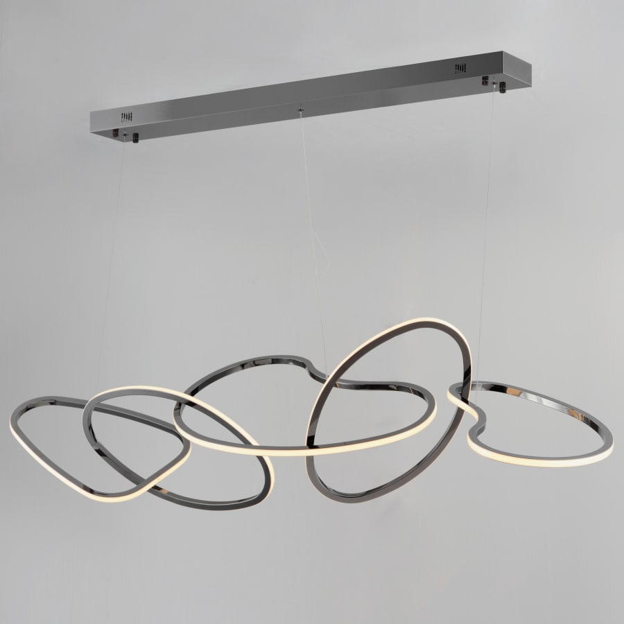 Abstracte LED Kroonluchter 140 cm Modern Design Eetkamer Verlichting