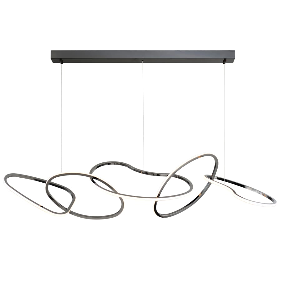 Abstracte LED Kroonluchter 140 cm Modern Design Eetkamer Verlichting