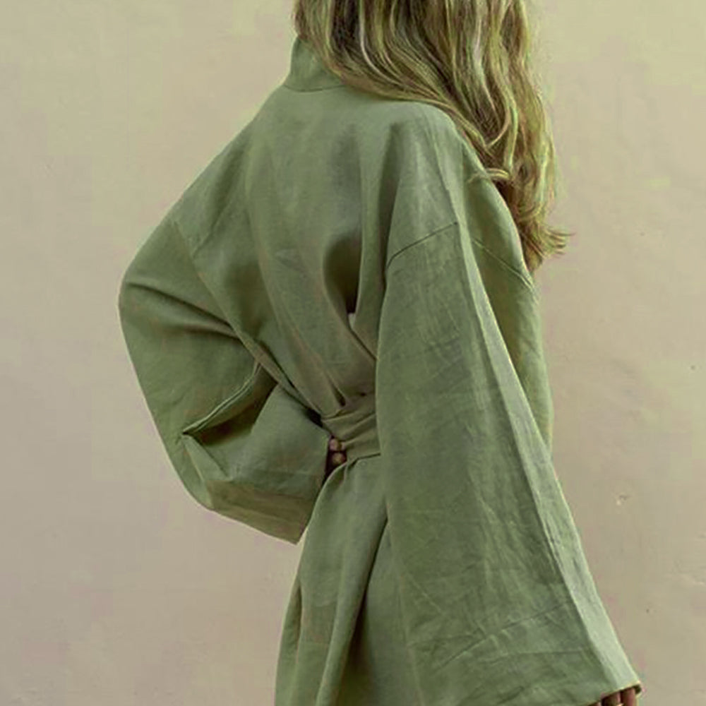Boho Jurk met Ceintuur - Luchtige Zomerjurk Stijlvol