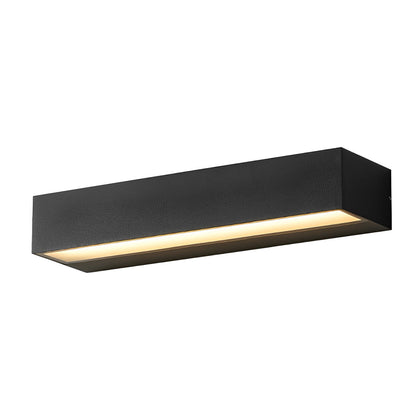 Moderne Buiten Wandlamp Met Lineair LED Licht En IP65 Waterdichte Aluminium Behuizing Voor Gevel, Entree En Garage