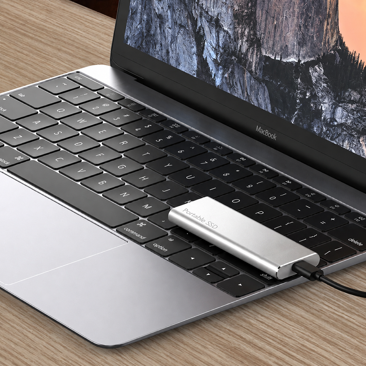 Externe Draagbare Opslagschijf 4TB USB-C Gegevensopslag Compacte Harde Schijf
