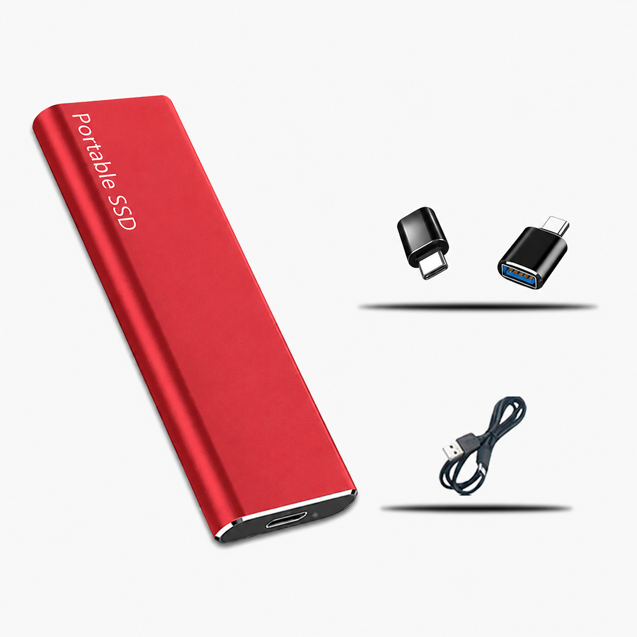 Externe Draagbare Opslagschijf 4TB USB-C Gegevensopslag Compacte Harde Schijf