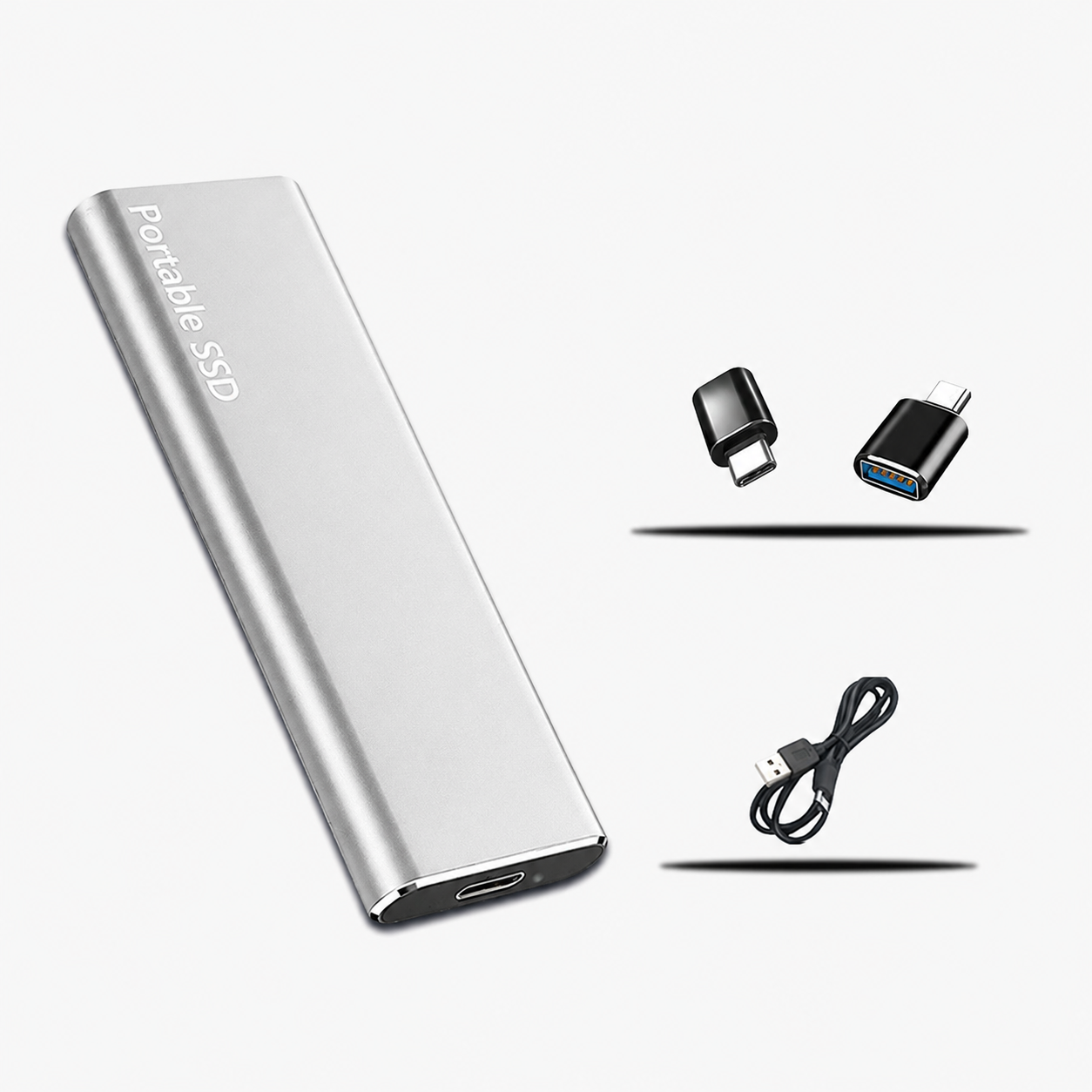 Externe Draagbare Opslagschijf 4TB USB-C Gegevensopslag Compacte Harde Schijf