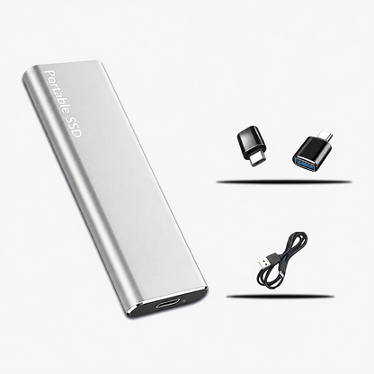 Externe Draagbare Opslagschijf 4TB USB-C Gegevensopslag Compacte Harde Schijf