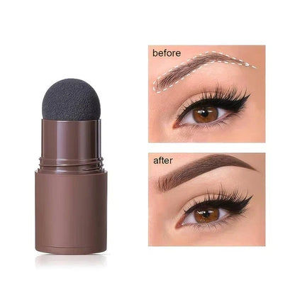 Wenkbrauw Stempel Styling Set voor Perfecte Brows met Sjablonen Poeder Natuurlijke Look Dagelijks Gebruik