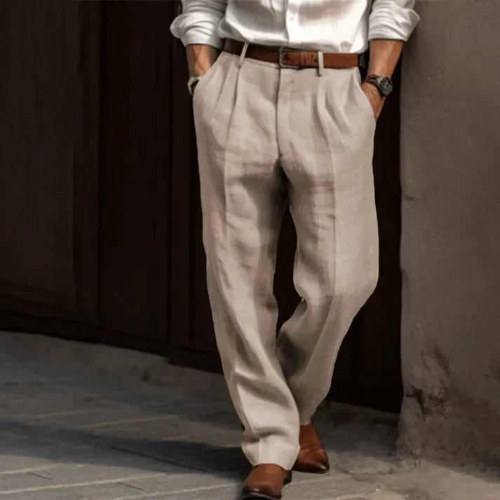 Luca Heren Broek Italiaanse Stijl