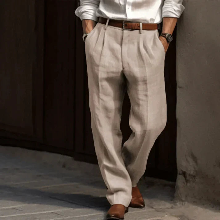 Indy Slim Fit Broek Tijdloos Design