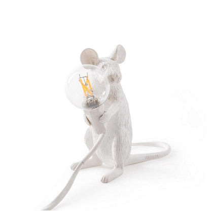 Muislamp met Uniek Design – Decoratieve Tafellamp Speelse Muis – Warm Sfeerlicht voor Woonkamer Slaapkamer Kantoor