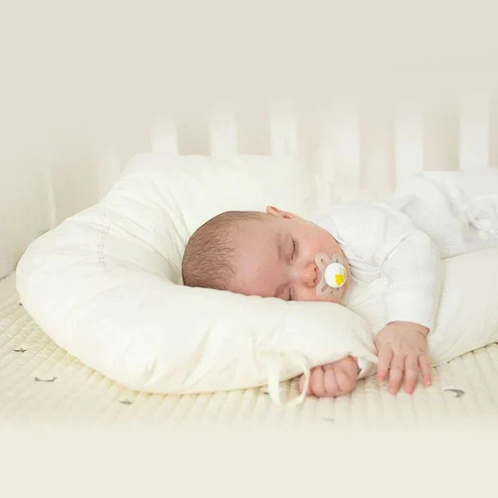 Omarmingskussen Baby Antibacterieel Katoenen Zachte Vulling 0-12 Maanden Veilig Ergonomisch Pastel