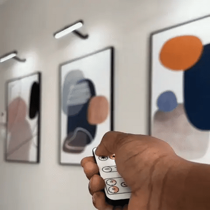 Draadloze LED Schilderijverlichting – Oplaadbare Wandlamp voor Kunst & Foto’s