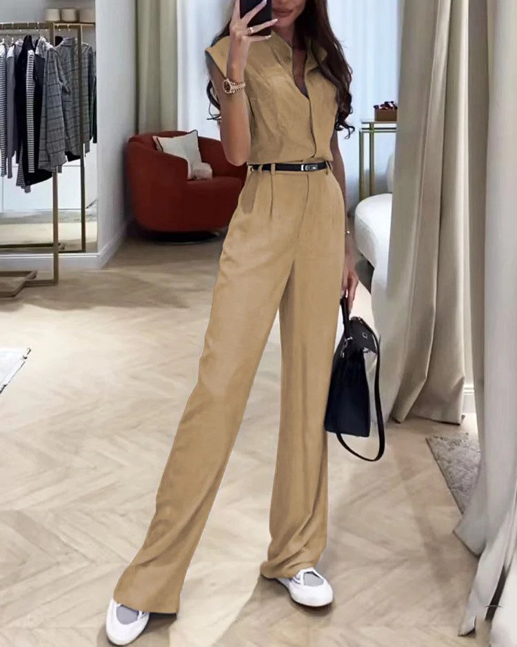 Vrouwelijke Tweedelige Sportoutfit Casual Kleding Set