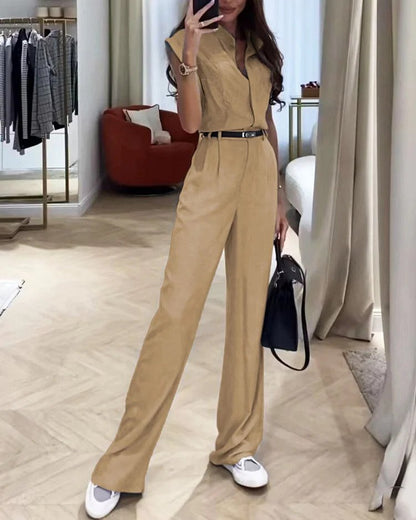 Vrouwelijke Tweedelige Sportoutfit Casual Kleding Set