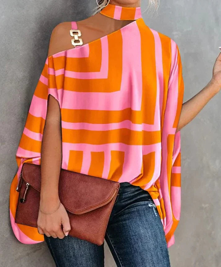 Vrouwelijke Zomerblouse Losse Jurkstijl - StudioMarella