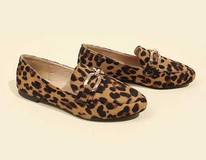 Dames Loafers Panterprint Zacht en Stijlvol