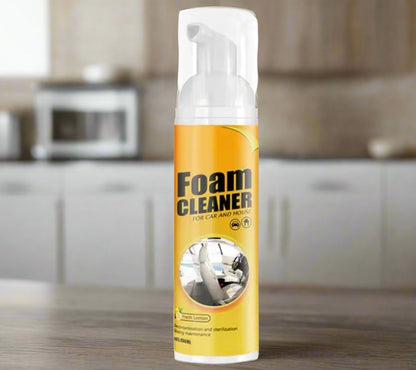 Allesreiniger Schuimspray 150ml – Effectieve Vlekverwijderaar voor Huis & Auto met Citroengeur