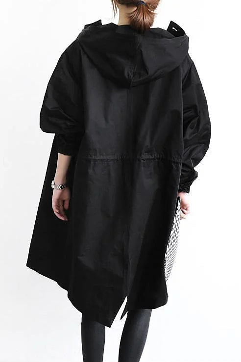 Waterdichte Regenjas Oversized Trendy Stedelijke Stijl