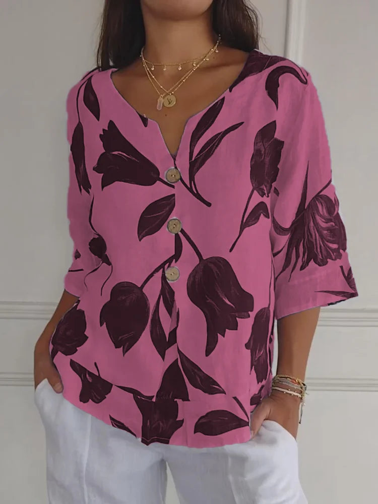 V-hals Blouse Rebecca