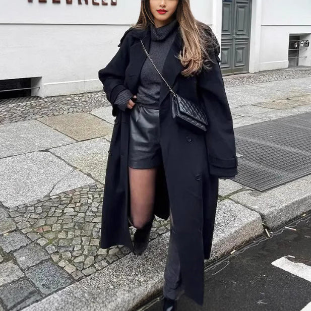 Dames Winterjas Lange Warme Overjas Trendy Boleo