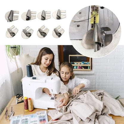 Spiraalzoomvoet Set 8 Delig RVS 3-10mm Naaimachine Accessoire