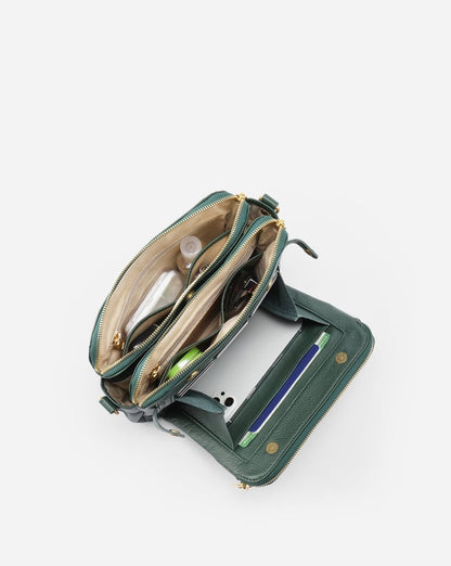 Luxe Lederen Schouder tas voor Dames