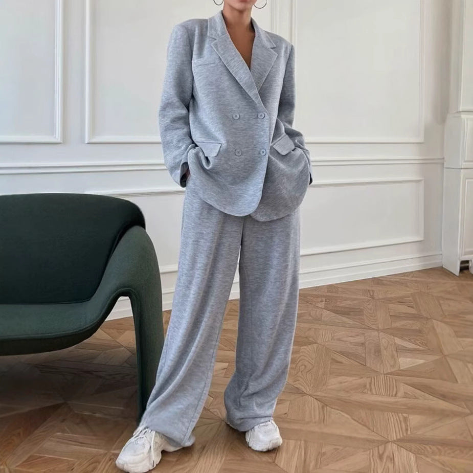 Dames Blazer en Broek Pak Modern Tweedelig Design - StudioMarella